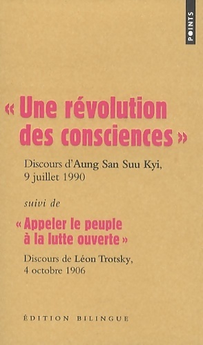 Imagen del vendedor de Une r?volution des consciences . Discours d'Aung San Suu Kyi 9 juillet 1990 - L?on Trotsky a la venta por Book Hmisphres