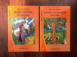 Two books: Historias Fantasticas del Amazonas & Cuando Los Animales Hablaban (Fantastic Stories o...