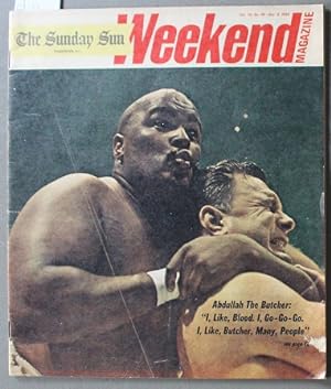 Vancouver Sunday Sun Weekend - December 6, 1969 (Volume 19 #49; Abdullah the Butcher Photo Front ...