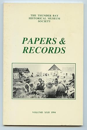 Bild des Verkufers fr Papers & Records 1994 zum Verkauf von Attic Books (ABAC, ILAB)