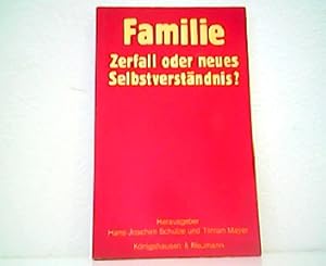Seller image for Familie - Zerfall oder Selbstverstndnis ? for sale by Antiquariat Kirchheim