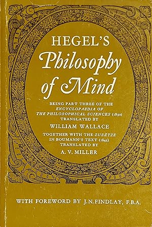Seller image for Hegel's Philosophy of Mind (Hegel's Encyclopedia of the Philosophical Sciences) for sale by Mister-Seekers Bookstore