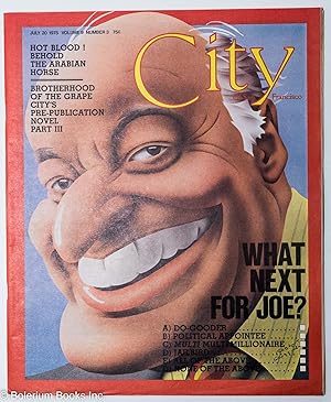 Seller image for City of San Francisco: vol. 9, #3, July 20, 1975: What Next for Joe for sale by Bolerium Books Inc.