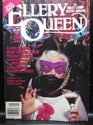 Imagen del vendedor de ELLERY QUEEN'S MYSTERY - Jan 1985 a la venta por The Book Abyss