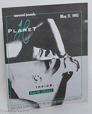 Imagen del vendedor de Planet Homo: the guide for your every gay day; #035, May 21, 1993: David Drake a la venta por Bolerium Books Inc.