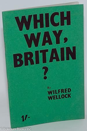 Seller image for Which Way, Britain for sale by Bolerium Books Inc.