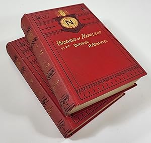 Bild des Verkufers fr Memoirs of Napoleon, His Court and Family. In Two Volumes zum Verkauf von Resource Books, LLC