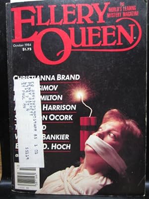 Image du vendeur pour ELLERY QUEEN'S MYSTERY - Oct, 1984 mis en vente par The Book Abyss
