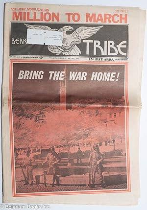 Bild des Verkufers fr Berkeley Tribe: vol. 1, #19, (#19) Nov. 14-21, 1969: Bring the War Home! zum Verkauf von Bolerium Books Inc.