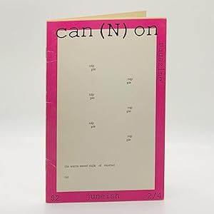 Seller image for can(N)on Magazine, 2/4 ; Junish Issue for sale by Black's Fine Books & Manuscripts