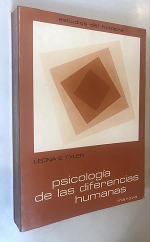 Seller image for psicologia de las diferencias humanas for sale by Once Upon A Time