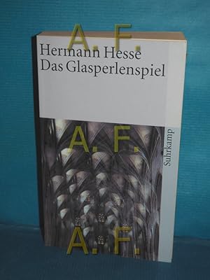 Bild des Verkufers fr Das Glasperlenspiel : Versuch e. Lebensbeschreibung d. Magister Ludi Josef Knecht samt Knechts hinterlassenen Schriften. hrsg. von / Suhrkamp Taschenbuch 79 zum Verkauf von Antiquarische Fundgrube e.U.