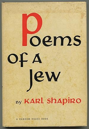 Seller image for Poems of a Jew for sale by Between the Covers-Rare Books, Inc. ABAA