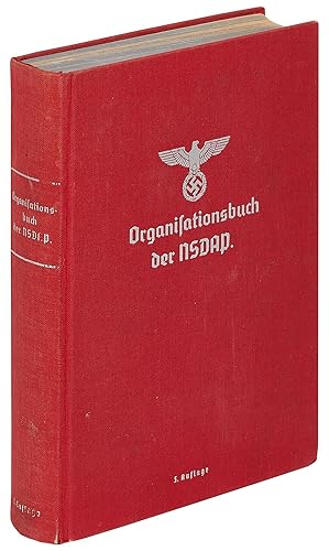 Bild des Verkufers fr Organisationsbuch der NSDAP (The 1938 Edition) zum Verkauf von Between the Covers-Rare Books, Inc. ABAA