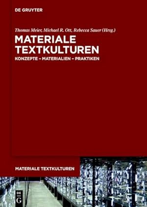 Bild des Verkufers fr Materiale Textkulturen : Konzepte  Materialien  Praktiken zum Verkauf von AHA-BUCH GmbH