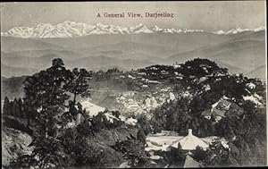 Seller image for Ansichtskarte / Postkarte Indien, Darjeeling, General View for sale by akpool GmbH