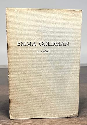 Bild des Verkufers fr Emma Goldman _ Biographical Sketch zum Verkauf von San Francisco Book Company