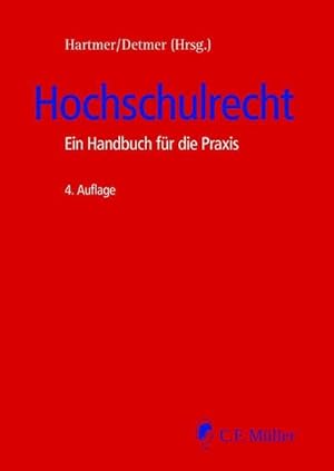 Bild des Verkufers fr Hochschulrecht : Ein Handbuch fr die Praxis zum Verkauf von AHA-BUCH GmbH
