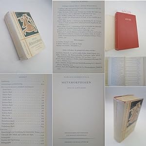 Metamorphosen. Epos in 15 Büchern, herausgegeben und übersetzt von Hermann Breitenbach. Mit deuts...