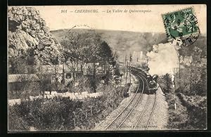 Carte postale Cherbourg, La Vallee de Quincampoix