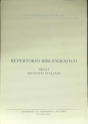 Repertorio bibliografico degli ispanisti italiani