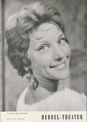 Bild des Verkufers fr Programmheft Frederick Lonsdale MRS. CHENEYS ENDE Spielzeit 1962 / 63 zum Verkauf von Programmhefte24 Schauspiel und Musiktheater der letzten 150 Jahre