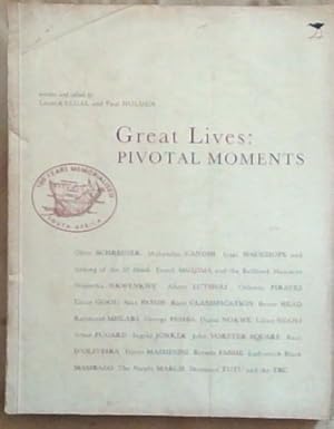 Seller image for Great Lives: Pivotal Moments for sale by Chapter 1