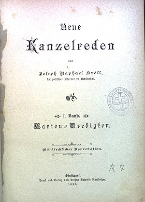 Seller image for Neue Kanzelreden. for sale by books4less (Versandantiquariat Petra Gros GmbH & Co. KG)