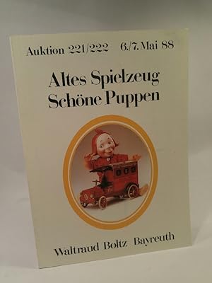 Auktion 221/222 Altes Spielzeug Schöne Puppen 6./7. Mai 88