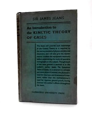 Seller image for An Introduction to the Kinetic Theory of Gases for sale by World of Rare Books