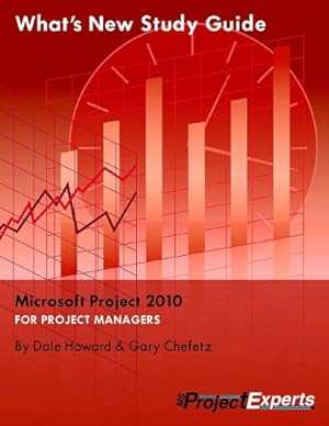 Seller image for What's New Study Guide to Microsoft Project 2010 for sale by WeBuyBooks