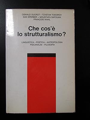 Imagen del vendedor de Che cos' lo strutturalismo? Linugistica - Poetica - Antropologia - Psicanalisi - Filosofia. Ili 1971 - I. a la venta por Amarcord libri