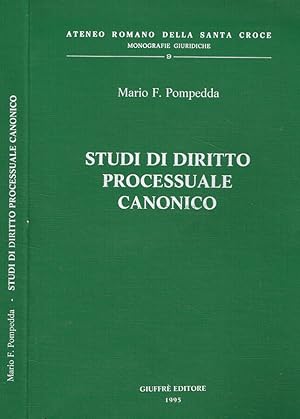 Seller image for Studi di diritto processuale canonico for sale by Biblioteca di Babele