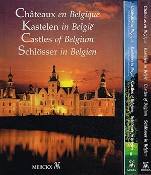 Image du vendeur pour Chateaux en belgique. Kastelen in belgie. Castles of belgium. Schlosser in belgien. 2voll. mis en vente par Biblioteca di Babele