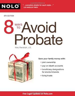 Seller image for 8 Ways to Avoid Probate for sale by Redux Books