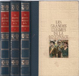 Seller image for Les grandes nigmes de la rsistance / 3 tomes for sale by Ammareal