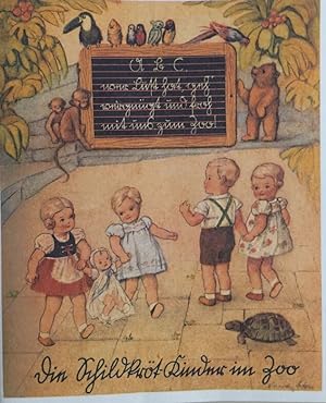 Die Schildkröt-Kinder im Zoo. Zweitauflage, Ersterscheinung 1940