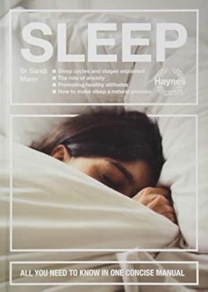 Bild des Verk�ufers f�r Sleep. All You Need to Know in One Concise Manual (Concise Manuals) zum Verkauf von WeBuyBooks
