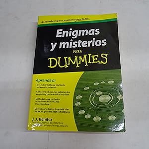 Imagen del vendedor de ENIGMAS Y MISTERIOS PARA DUMMIES. a la venta por Librera J. Cintas