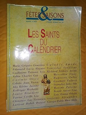 Bild des Verkufers fr Les Saints du Calendrier zum Verkauf von Livresse