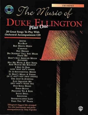 Image du vendeur pour The Music of Duke Ellington Plus 1: Trombone (Plus One Play-Along Series) mis en vente par WeBuyBooks