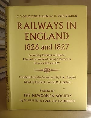 Seller image for Railways In England 1826 And 1827 - Ueber Schienenweg In England ; Bemerkungen Gesammelt Auf Einer Reise In Den jahren 1826 Und 1827 ( Concerning Railways In England : Observations Collected During A Journey In The Years 1826 and 1827 ) for sale by Eastleach Books