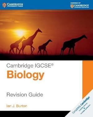 Bild des Verkufers fr Cambridge IGCSE® Biology Revision Guide (Cambridge International IGCSE) zum Verkauf von WeBuyBooks