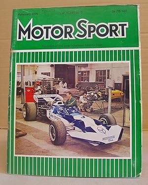 Bild des Verkufers fr Motor Sport Incorporating Speed And The Brooklands Gazette - Volume XLVII [ 47 ] N2 February 1971 zum Verkauf von Eastleach Books