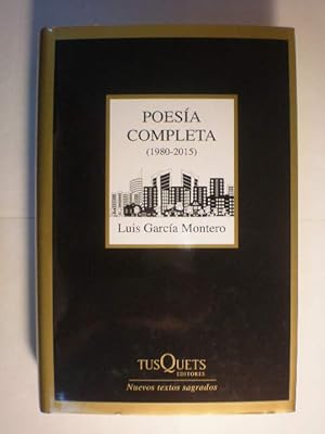 Imagen del vendedor de Poesa completa (1980-2015) a la venta por Librera Antonio Azorn