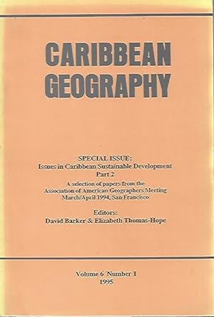 Seller image for Caribs, creoles and concepts of territory: the boundary between France and Dominica in Caribbean Geography 6 1 1995 for sale by Black Rock Books