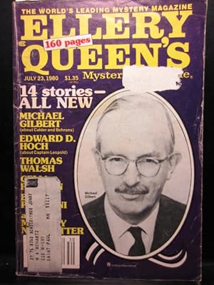 Imagen del vendedor de ELLERY QUEEN'S MYSTERY - Jul 23, 1980 a la venta por The Book Abyss