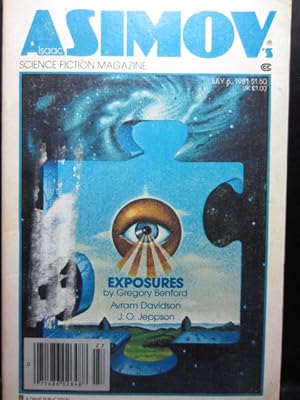 Imagen del vendedor de ISAAC ASIMOV'S SCIENCE FICTION - Jul 6, 1981 a la venta por The Book Abyss