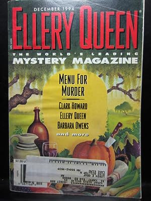 Bild des Verkäufers für ELLERY QUEEN'S MYSTERY - Dec, 1994 zum Verkauf von The Book Abyss