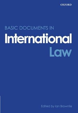 Bild des Verkufers fr Basic Documents in International Law zum Verkauf von WeBuyBooks